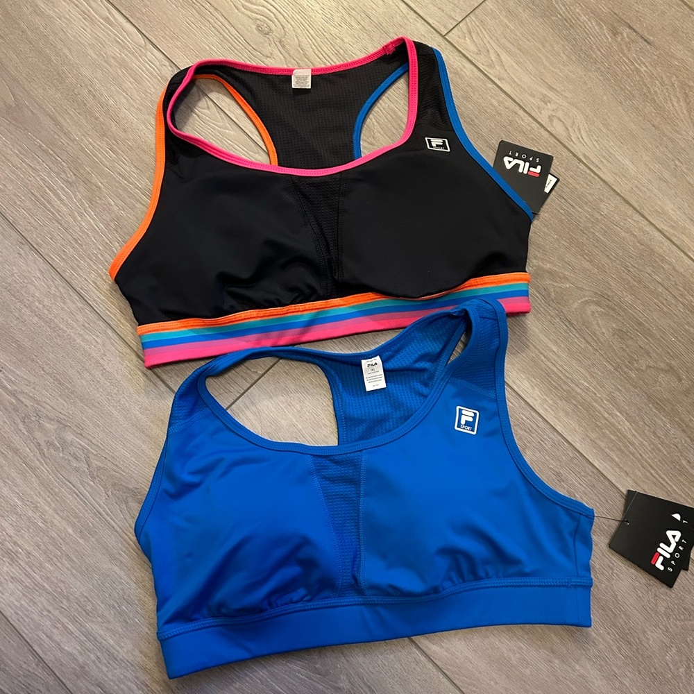 FILS Sports Bra Bundle NWT